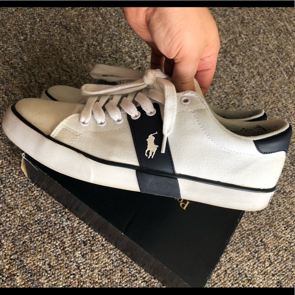 Ralph Lauren Canvas Sneakers